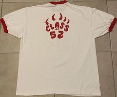 Vtg 90s North High Polars Ringer Shirt XXL Minneapolis School Track PE Grunge 80