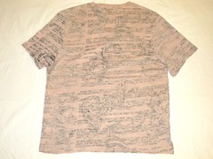Jeans by Buffalo Muted Baroque Graphic Slim Fit T-Shirt XXL in Nectar NWT