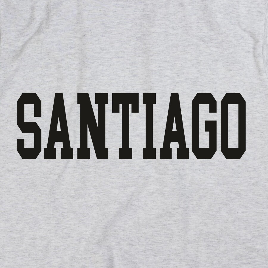 Santiago T-Shirt – Chile, Souvenir, Various Colours, S-XXL