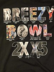 Chris Brown Breezy Bowl Xx T-Shirt**Size Small **NWOT