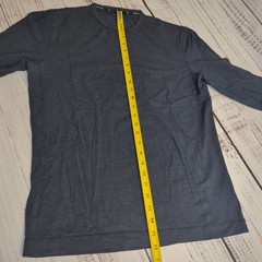 Public Rec Go To Long Sleeve Shirt Blue Heather Navy Pullover Men’s Size Small