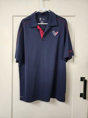 Shirt XL Houston Texans Nike on Field Apparel Dri Fit NFL Football