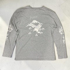 Pacsun Japan Eagle Sukajan Embroidered Long Sleeve Crewneck 1960s Style Medium