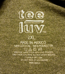 2016 2XL Tee Luv Distressed Drink Mountain Dew Graphic Soda Collector T Shirt