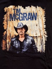 2012 Tim McGraw Brothers of the Sun Tour T-Shirt Men’s XL Black Graphic Tee