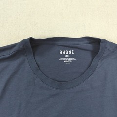 Rhone Shirt Mens Blue 2XL Element Tee Lounge Casual Long Sleeve