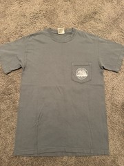 Live Oak Brand Comfort Colors T-Shirt Size Small Tied to The South NEW Gray