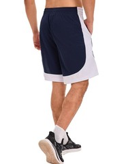 OYGSieg 6 Pack Mens Mesh Athletic Basketball Shorts Gym XX-Large, Seta