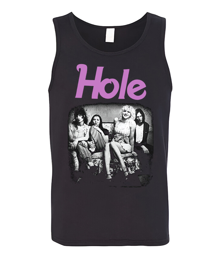 New Hole American Alternative Music Members Logo Graphic Unisex Tank Tops S-2XL