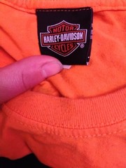 Harley-Davidson Central Texas Round Rock T-Shirt 2XL Biker 2 side W/Pocket Japan