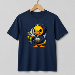 Duck Street Style T-Shirt – Graffiti Duck T-Shirt, Unisex, 100% Cotton