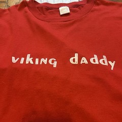 Vintage Viking Daddy Shirt 1980s