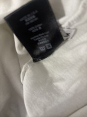 RHUDE World Championship Ivory Cotton Graphic Short Sleeve. Marks Under Arms