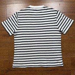 Mr P Mr Porter T Shirt Mens S Stripe Knit Crew Neck Cotton Portugal Made Retro