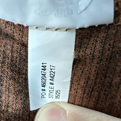 Travis Mathew Henley Shirt Mens XL Rust Micro Striped Lightweight Soft Thin EUC