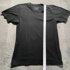 CityLAB T-Shirt Men Large Black Short Sleeve Stretch Slim Fit
