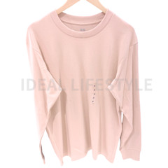 UNIQLO Soft Brushed T-Shirt S-4XL Long-Sleeve 100% Cotton Men 469940 NWT