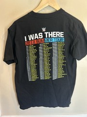 WWE Live Summer Tour 2018 Graphic Tee Black Medium