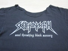Vintage Skeletonwitch Band T Shirt (XL) “Soul Thrashing Black Sorcery” Doom Goth