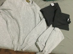 Lots of 5 youth shirts and pants size small