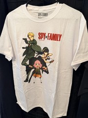 Spy x Family BIOWORLD Graphic T-Shirt White Large Unisex