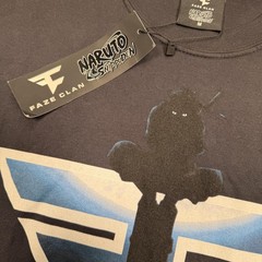 FaZe Clan Naruto Shirt Mens Medium Black Shippuden Anime Graphic Tee T-Shirt