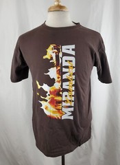 MIranda Lambert On Fire Tour Concert T-Shirt Medium Brown 2 Sided Country Music
