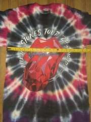 Rolling Stones Hackney Diamonds World Tour 2024 Tie Dye Music Band t-shirt sz M