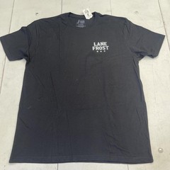 Lane Frost Shirt Mens XL Black America Forever Legends Never Die Graphic Tee