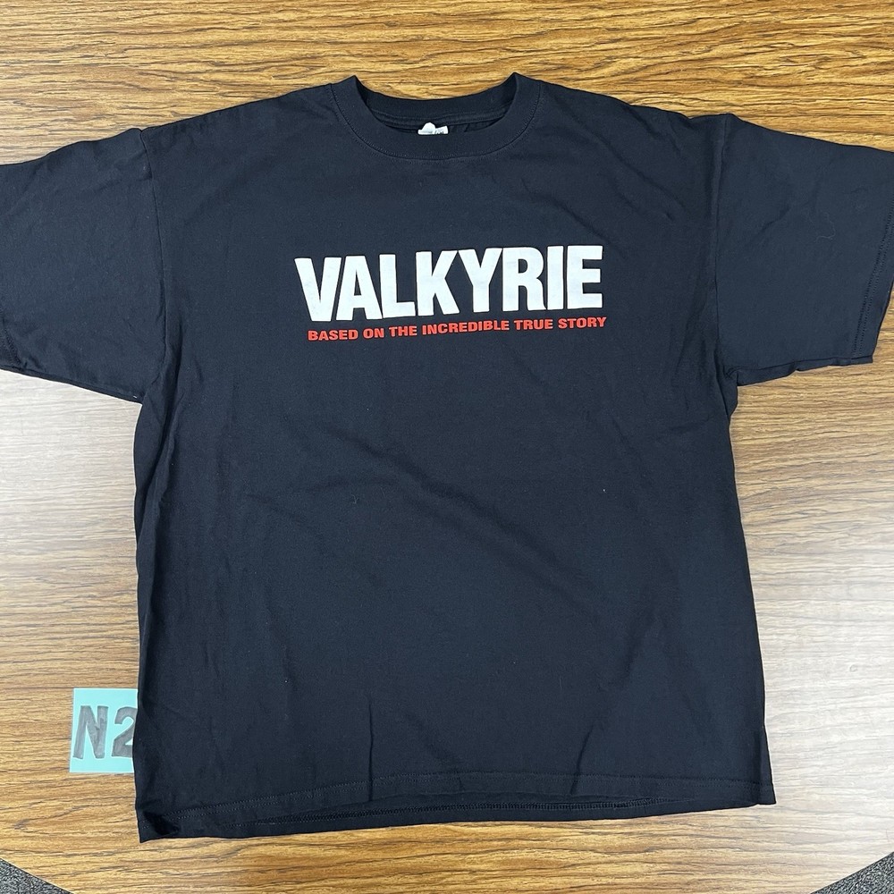 Vintage Men’s XL Valkyrie Movie Promo Y2K 00s Tee Shirt Rare Anvil Kodak Film