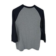 Brooklyn Mint Notorious BIG Graphic Baseball Tee Shirt Medium Gray Black
