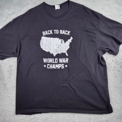 Graphic T-Shirt Bundle Mens 3XL Military Patriotic Veteran Grunge Streetwear 5pc