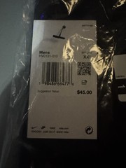 NIKE SPORTSWEAR AIRMAX 95 T-SHIRT HV0131-010 Men’s XXL Black Brand New