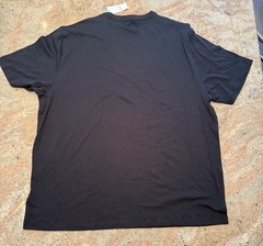 Gap Men’s Short Sleeve Premium Crew Neck Tee Everyday T-Shirts, XXL – Black