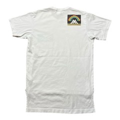 Rare COMME des GARCONS SHIRT Invader T-shirt M Cotton Asymmetrical Extended Tee