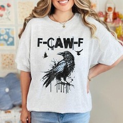 Black Crow, F-Caw-F Funny Black Bird T-Shirt For Men Women