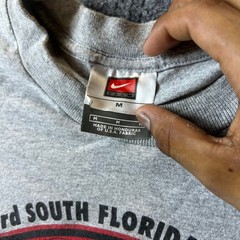 Nike T-Shirt Mens Size M Grey Louisville Cardinals 2007 South Florida Showdown