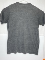 The North Face T-Shirt Standard Fit Gray Red Graphic Logo Size XL