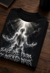 MND+CTRL “Save Me From My Wicked Ways” Graphic T-Shirt | Christian Streetwear Fa
