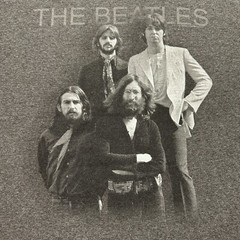 The Beatles 2005 Men’s T Shirt Size L Dark Gray John Paul George Ringo VTG