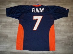 Vtg Champion John Elway Denver Broncos NFL Football Jersey Uniform Size Large 44