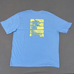 johnnie-O Palm Paradise Graphic S/S Shirt Malibu Blue M L XL 2XL Modal Surf USA