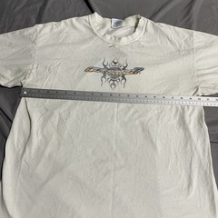 Vintage Got Sand? Distressed Thrashed White T Shirt Size Mens Large Beach Surf