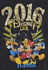 “DISNEY FLORIDA 2016 Mickey Mouse and Friends Family Vacation Men’s XL