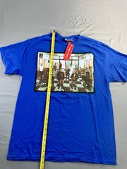 Headgear Classics Men’s Barber Shop T-Shirt Blue The Movie Size Large Tee NEW