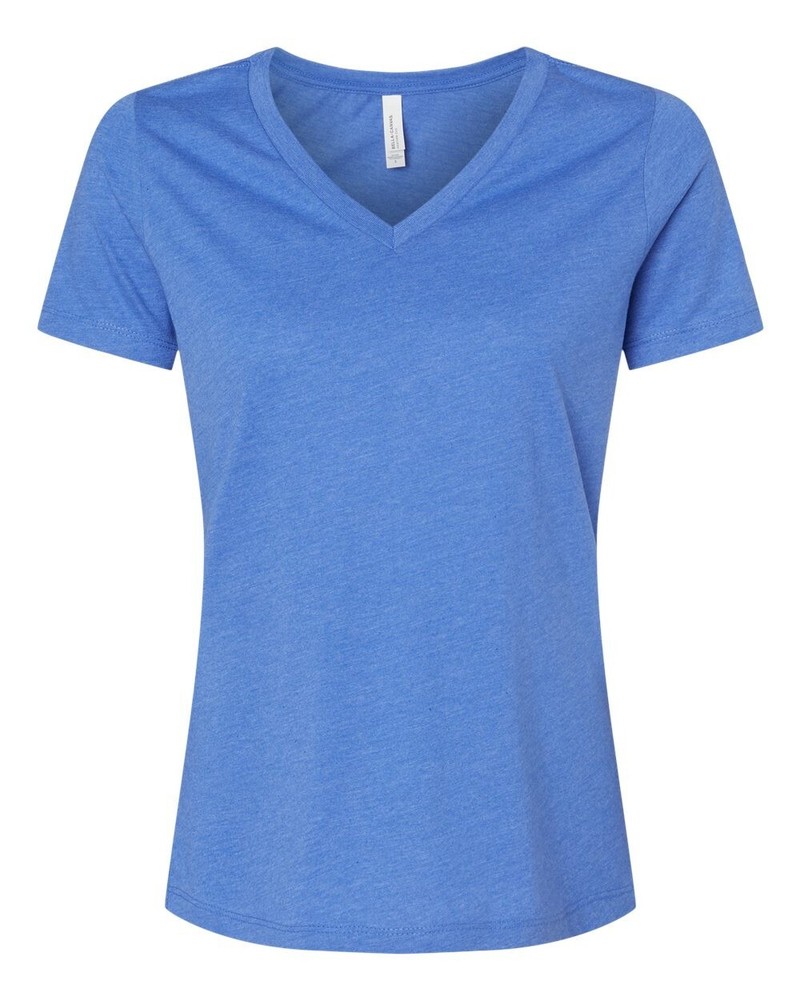 BELLA + CANVAS – Women’s Relaxed Jersey V-Neck Tee – 6405 – Heather 6405CVC