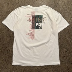 Vintage 90s PolyGram Merchandising Sting Mercury Falling Double-Sided Tee XL