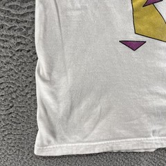 Taco Bell T Shirt Men Small White Retro Fast Food Graphic Logo Casual Crew Neck