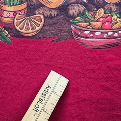 Fiesta Bunny Tshirt Mens XL Red Short Sleeve Rabbits Guitar Cactus Casual