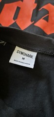 Gymshark Men’s Sets ‘n’ Reps Graphic T-Shirt Black Oversized Medium